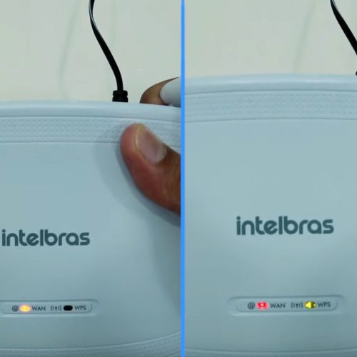 라우터 Intelbras IWR 3000N 재설정